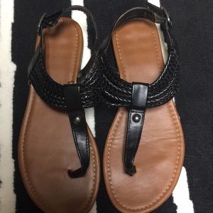Black sandals